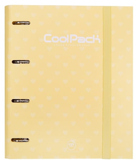 Coolpack, Segregator A4 4R, pastel z kartkami, żółty CoolPack