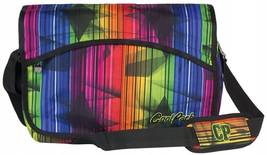 Coolpack, torba szkolna na ramię listonoszka kolorowa tęcza CoolPack