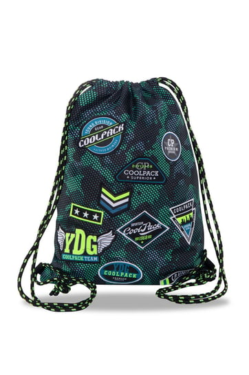 Coolpack, worek-plecak, Sprint, Badges green CoolPack