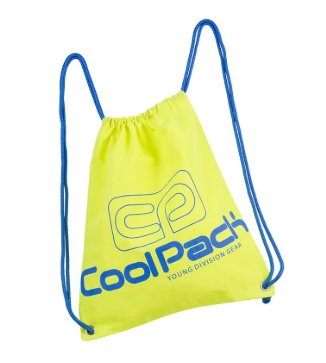 CoolPack, worek sportowy, Sprint, Neon Yellow, 93156 CoolPack