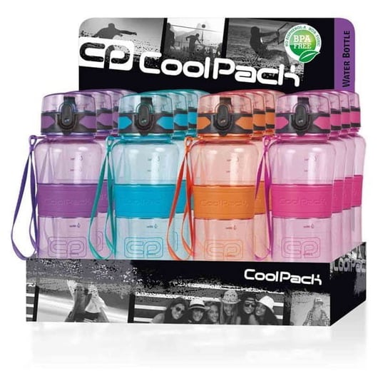 Coolpack Zestaw Tritanum Bidon Mix Kolorów 550ml 12szt CoolPack