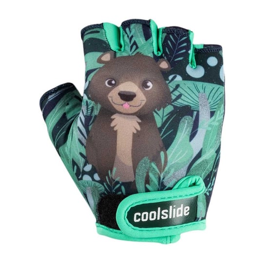 Coolslide Rękawiczki Bez Palców Dla Chłopców Forest Bear (104 / Zielony) Coolslide