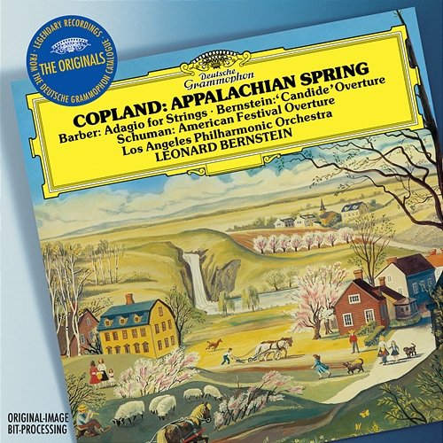 Copland: Appalachian Spring / W. H. Schuman: American Festival Overture / Barber: Adagio For Strings, Op.11 / Bernstein: Overture Candide Los Angeles Philharmonic, Leonard Bernstein