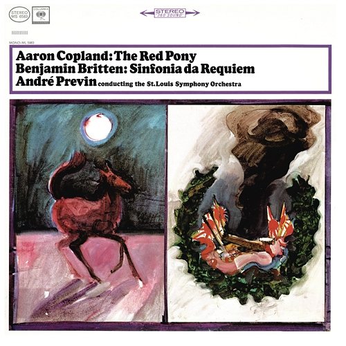 Copland: The Red Pony & Britten: Sinfonia da Requiem, Op. 20 André Previn