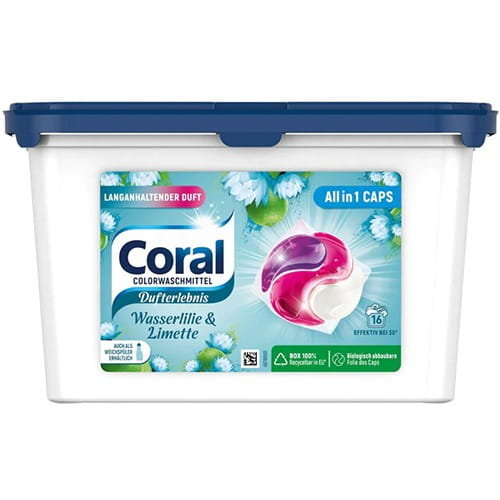 Coral All in 1 Color Wasserlillie Caps 16p 339g Inny producent