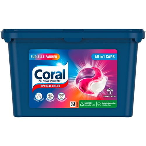 Coral All In 1 Optimal Color Caps 16P 339G Inny producent