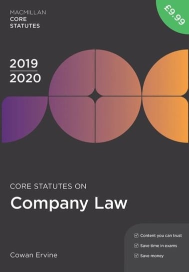 Core Statutes on Company Law 2019-20 Cowan Ervine