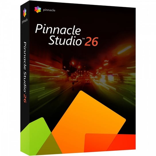 Corel, Oprogramowanie Pinnacle Studio 26 Standard BOX PNST26STMLEU Corel