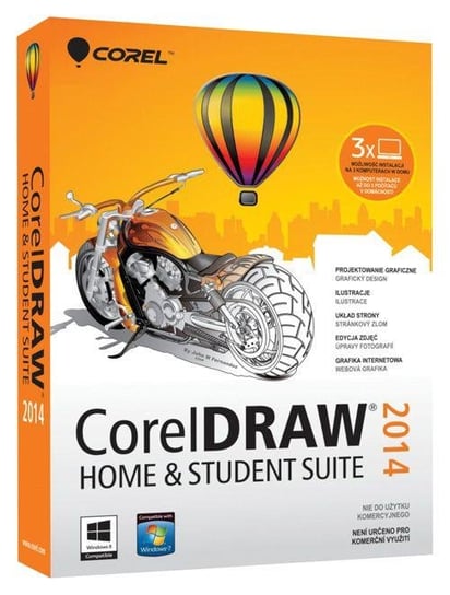 CorelDraw Graphics Suite 2014 Home & Student PL Win Corel