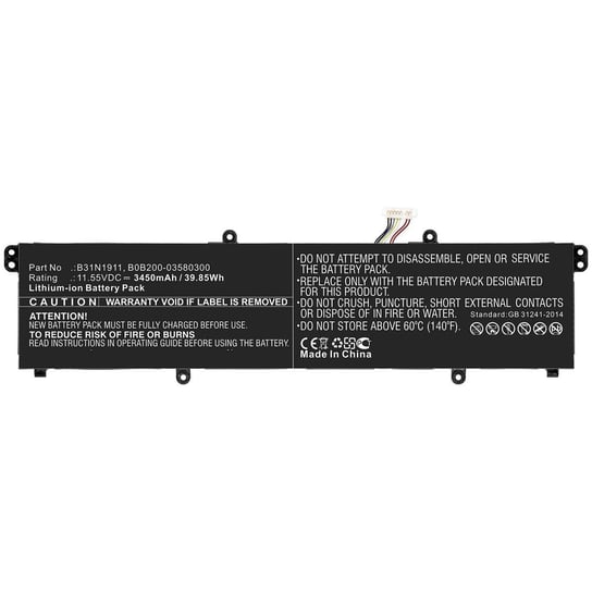 CoreParts Laptop Battery for Asus Inny producent