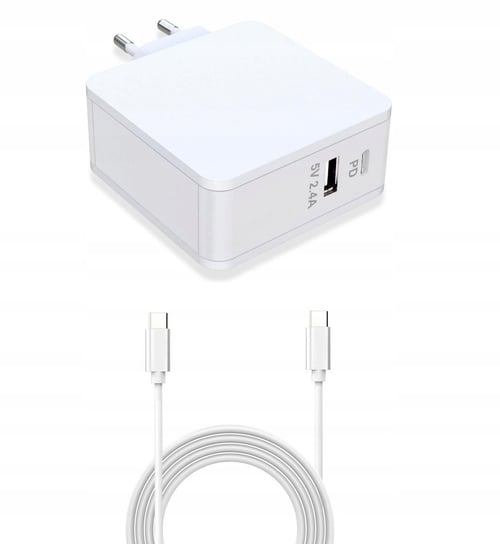 Coreparts Usb-C Power Adapter White CoreParts