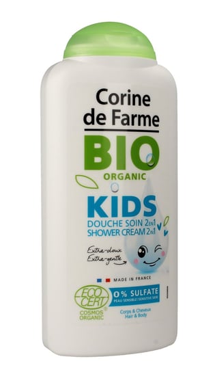Corine de Farme, Bio Organic, żel pod prysznic 2w1 Kids, 300 ml Corine de Farme