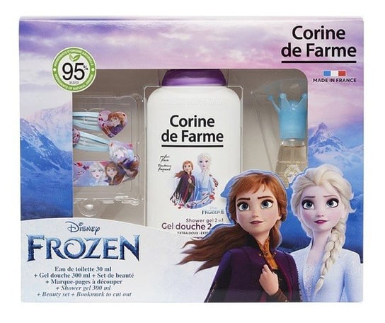 Corine De Farme Disney, Zestaw prezentowy dla dziewczynek, Frozen, 4 szt. Corine de Farme