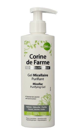 Corine de Farme, HBV, żel micelarny do demakijażu, 200 ml Corine de Farme