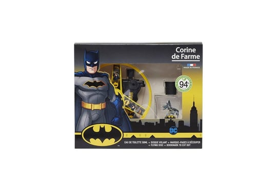 Corine De Farme Marvel Batman, Zestaw kosmetyków dla chłopców, 3 szt. Corine de Farme