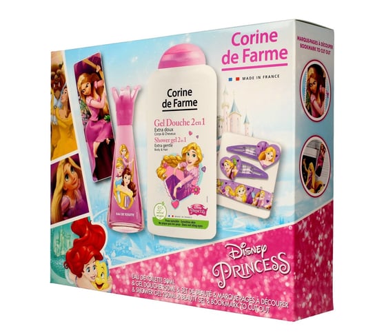 Corine de Farme, Princesses, zestaw kosmetyków, 6 szt. Corine de Farme