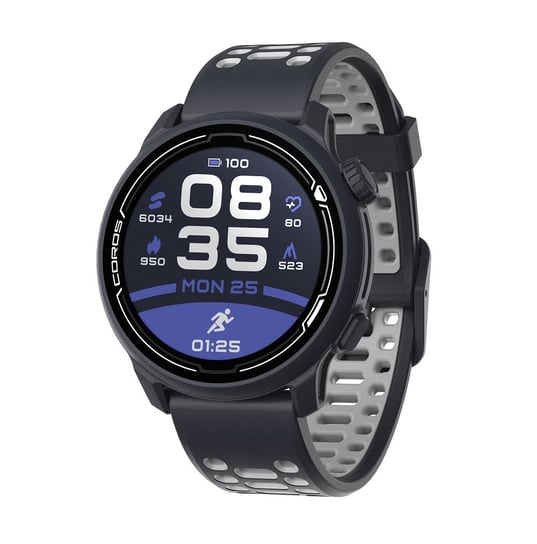 Coros, Zegarek sportowy, PACE 2 Premium GPS Sport Watch, granatowy, silikon Coros