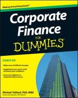 Corporate Finance For Dummies Taillard Michael Phd