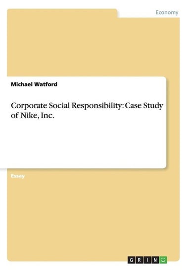 Corporate Social Responsibility Watford Michael