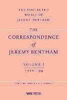 Correspondence of Jeremy Bentham, Volume 2 Bentham Jeremy