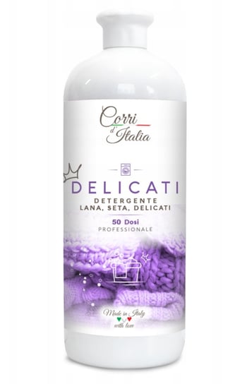 Corri D'Italia Delicati Włoski Płyn Do Prania Odzieży Delikatnej Z Lanoliną - Wełna, Jedwab, 1000 Ml Inny producent