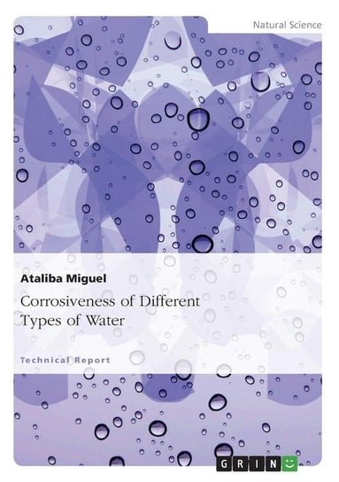 Corrosiveness of Different Types of Water Miguel Ataliba