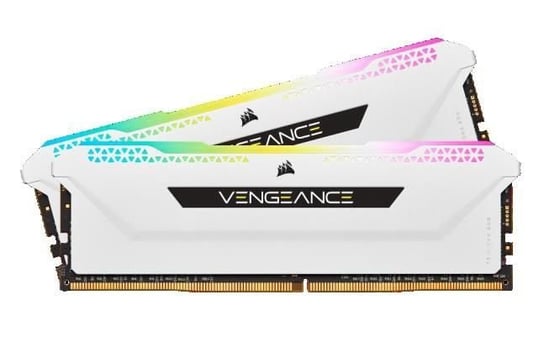 CORSAIR DDR4 Vengeance RGB PRO SL 16GB/3600 (2*8GB) biała CL18 CMH16GX4M2D3600C18W Corsair
