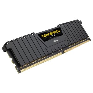Corsair Vengeance LPX 8 GB (1 x 8 GB) DDR4 3200 (PC4-25600) C16 zoptymalizowany dla AMD Ryzen - czarny CMK8GX4M1Z3200C16 Corsair