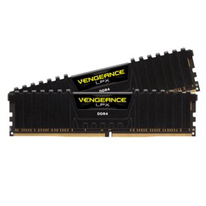Corsair VENGEANCE LPX DDR4 RAM 32 GB (2x16 GB) 3200 MHz CL16 Intel XMP 2.0 Pamięć komputerowa - czarna (CMK32GX4M2E3200C16) Corsair