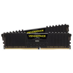 Corsair VENGEANCE LPX DDR4 RAM 32 GB (2x16 GB) 3600 MHz CL18 AMD Ryzen Pamięć komputerowa - czarna (CMK32GX4M2Z3600C18) Corsair