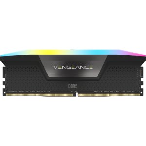 CORSAIR VENGEANCE RGB DDR5 RAM 48 GB (2x24 GB) 7000 MHz CL40 Kompatybilna pamięć komputerowa Intel XMP iCUE - czarna (CMH48GX5M2B7000C40) Corsair