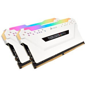 Corsair Vengeance RGB PRO 16 GB (2 x 8 GB) DDR4 3200 MHz C16 XMP 2.0 Entuzjasta RGB LED podświetlany zestaw pamięci - biały Corsair