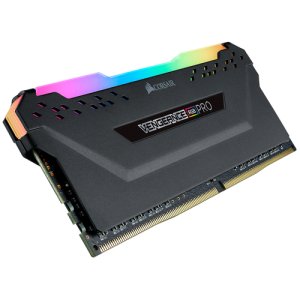 Corsair Vengeance RGB Pro 8 GB (1x8 GB) DDR4 3200 (PC4-25600) C16 zoptymalizowany dla AMD Ryzen – czarny CMW8GX4M1Z3200C16 Corsair
