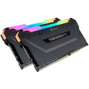 Corsair VENGEANCE RGB PRO DDR4 RAM 32 GB (2x16 GB) 3600 MHz CL18 Kompatybilna pamięć komputerowa AMD Ryzen iCUE - czarna (CMW32GX4M2Z3600C18) Corsair