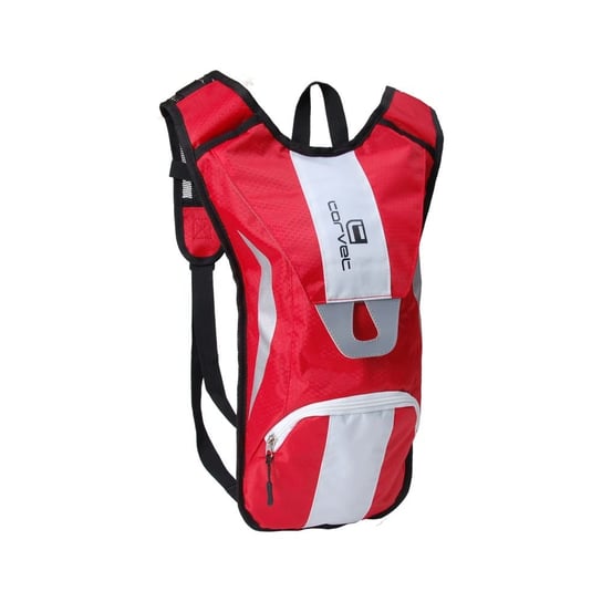 Corvet, Plecak rowerowy, BP 2504-52, czerwono-biały CORVET