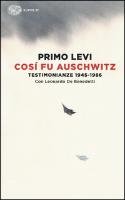 Così fu Auschwitz Levi Primo