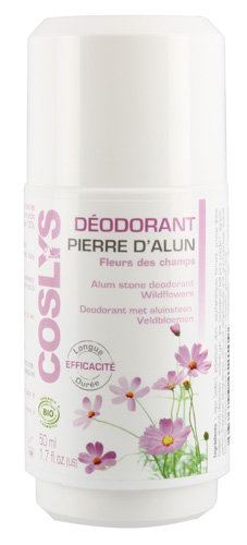 Coslys, ałunowy dezodorant polne kwiaty, 50 ml Coslys