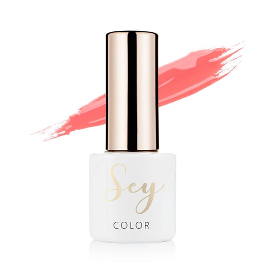 Cosmetics Zone, Sey Color, lakier hybrydowy S128 Energetic Peach, 7 ml Cosmetics Zone