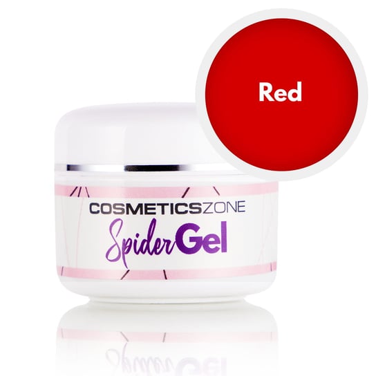 Cosmetics Zone Spider Gel Red - 5ml Cosmetics Zone