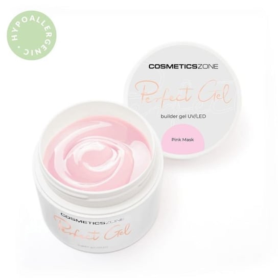 Cosmetics Zone Żel do przedłużania paznokci UV LED mlecznoróżowy - Pink Mask 100ml Cosmetics Zone