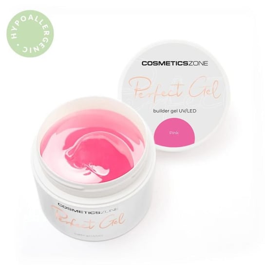 Cosmetics Zone, Żel UV do paznokci LED Pink, 5 ml Cosmetics Zone