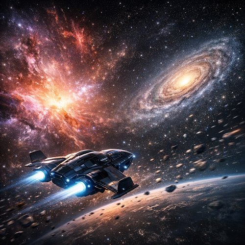 Cosmic Drift Kurt Holmvik