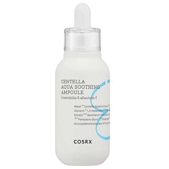 Cosrx, Hydrium Centella Aqua Soothing Ampoule, Nawilżająca ampułka do cery wrażliwej, 40  ml CosRx