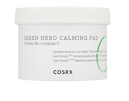 COSRX One Step Green hero Calming Pad - płatki oczyszczające z zieloną herbatą 70 szt CosRx