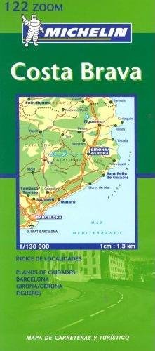 Costa Brava - Mapa Michelin, Skala 1:130.000 Opracowanie zbiorowe
