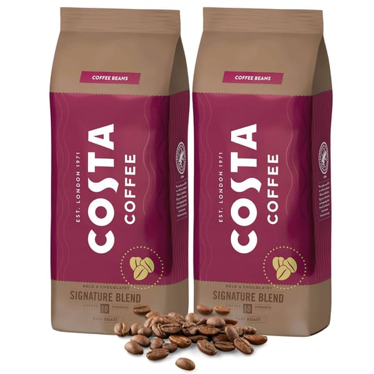 Costa Coffee Kawa Signature Blend Dark Ziarnista, Coffee Beans 2 kg Costa Coffee