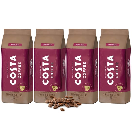 Costa Coffee Kawa Signature Blend Dark Ziarnista, Coffee Beans 4 kg Costa Coffee