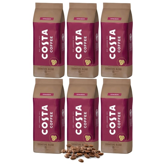 Costa Coffee Kawa Signature Blend Dark Ziarnista, Coffee Beans 6 kg Costa Coffee