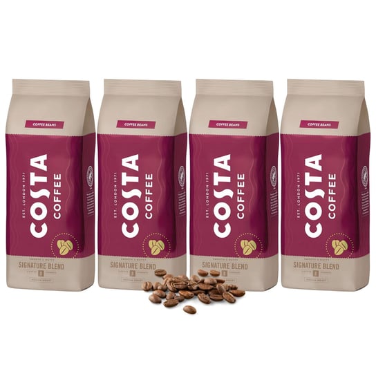 Costa Coffee Kawa Signature Blend Medium Ziarnista, Coffee Beans 4 kg Costa Coffee