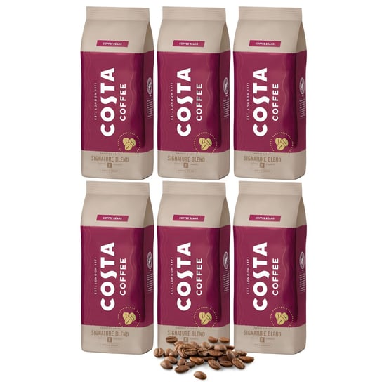 Costa Coffee Kawa Signature Blend Medium Ziarnista, Coffee Beans 6 kg Costa Coffee
